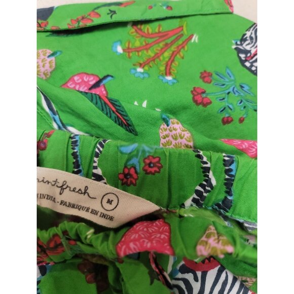 Anthropologie Print Fresh Pajamas Women M - Picture 5 of 5